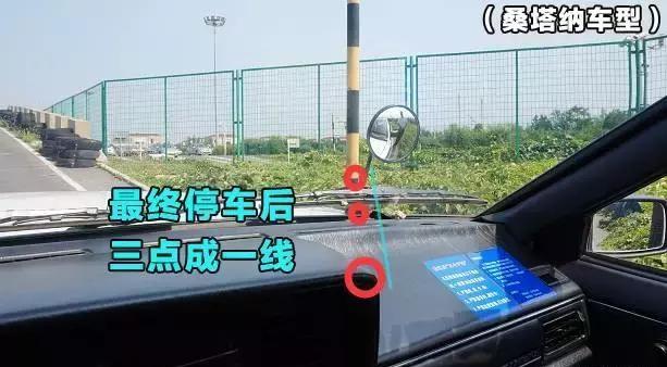 学车三点一线图解上坡